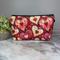 Pouch - Heart, Stained Glass
