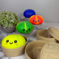 Squishy Toy - Viral Dumpling, Tie Dye 2