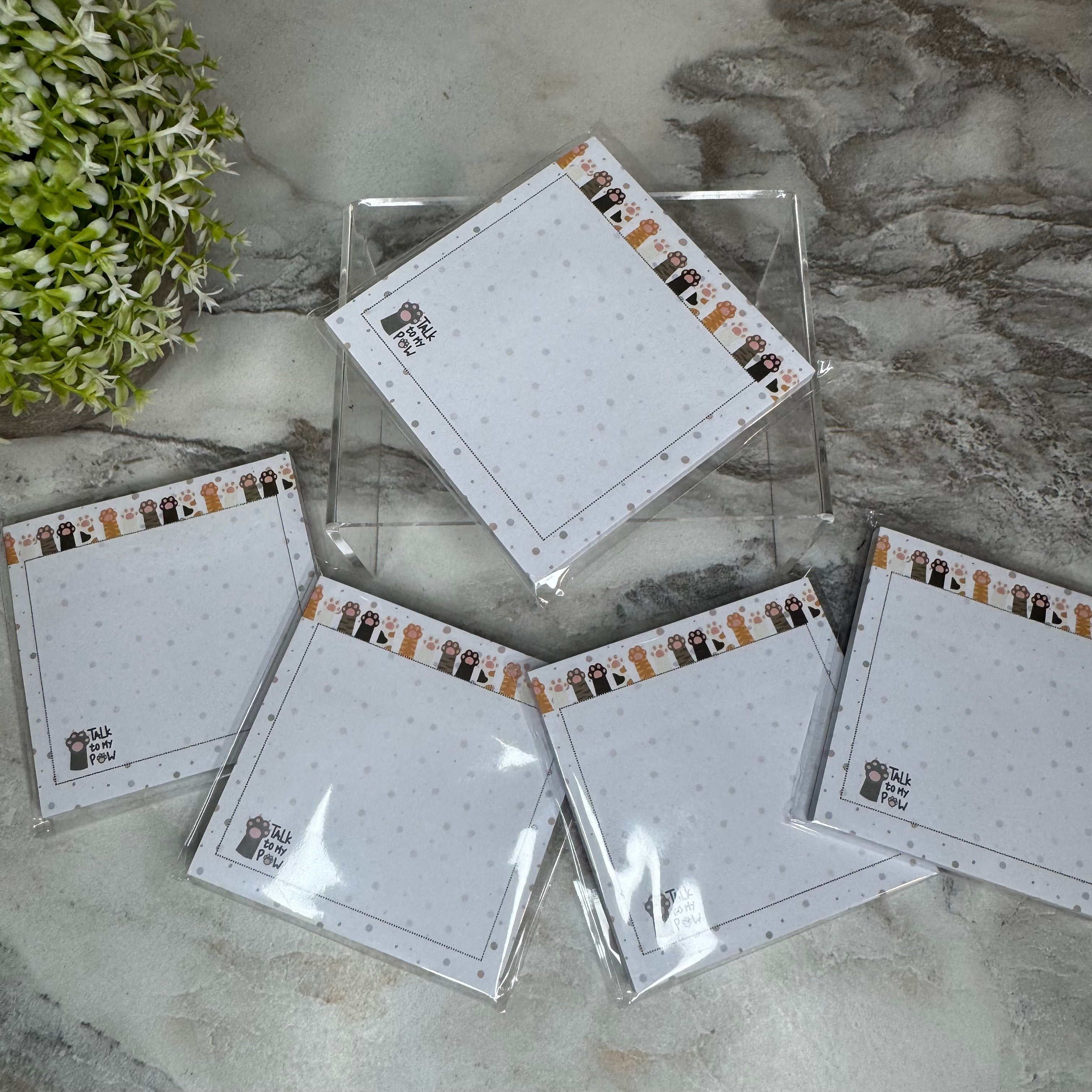 The Sticky Note Collection - Cat Talk To The Paw