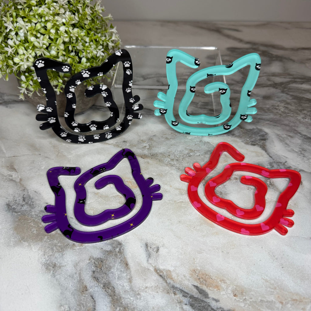 Jumbo Paperclip - Cat Head Shape