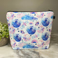 Pouch XL - Floral, Sky Moon Butterfly
