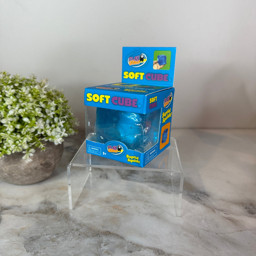 Squishy Toy - Soda Cube - Blue Raspberry Ice
