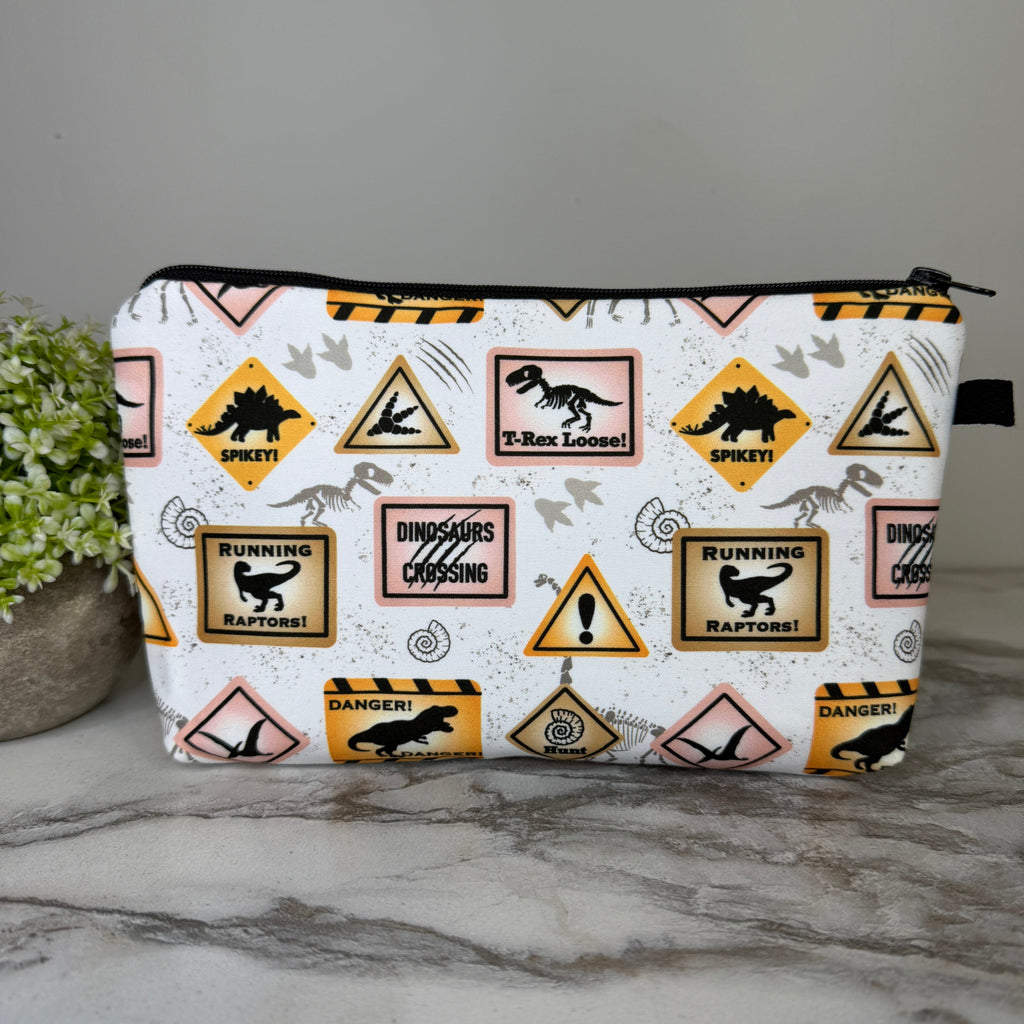 Pouch - Dino Danger Warning