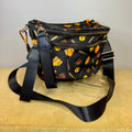 The Roni Nylon Crossbody - Softball on Black