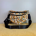 The Roni Nylon Crossbody - Halloween Fall Spiderweb Butterfly