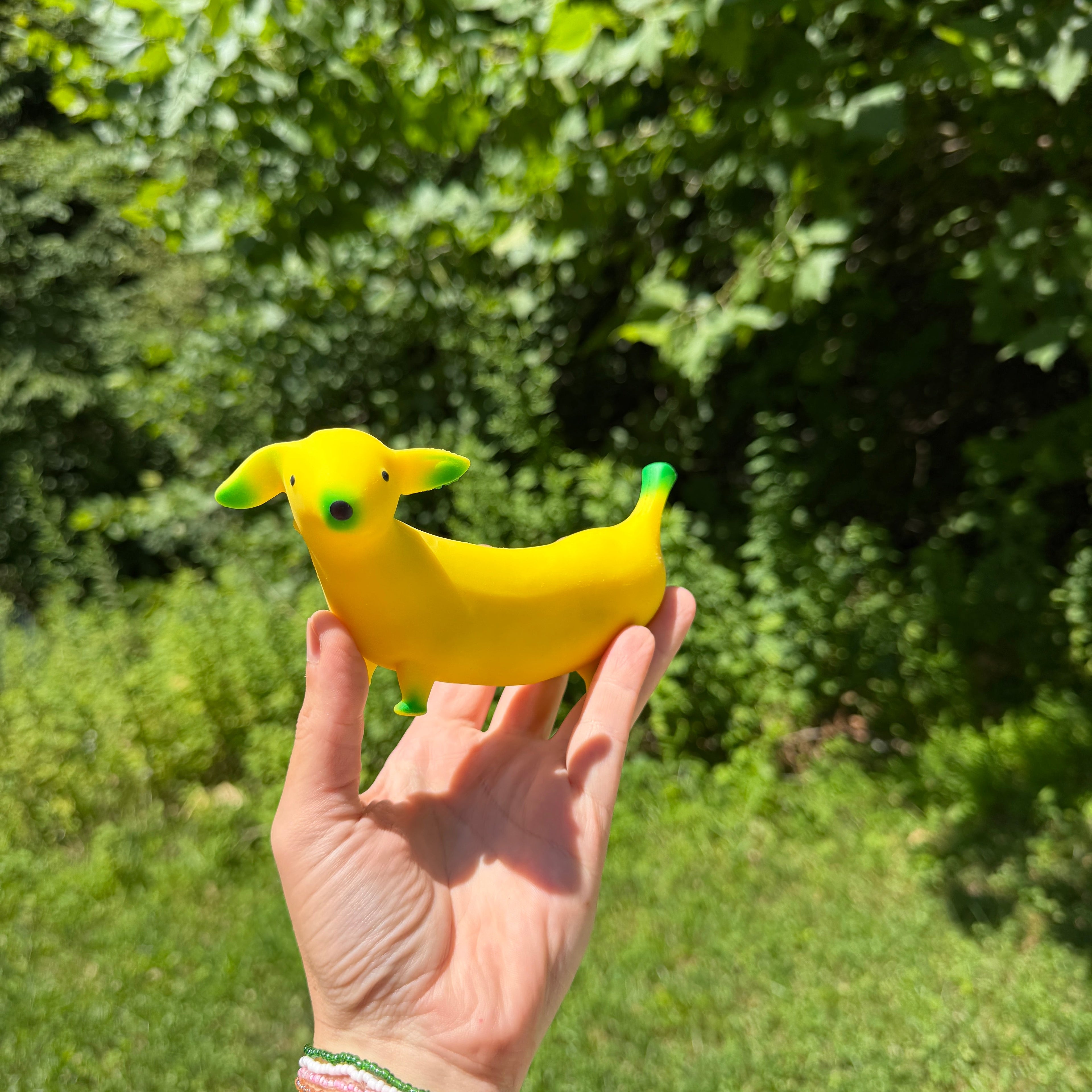 Squishy Toy - Banana Dog