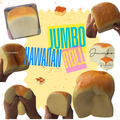 Squishy Toy - Hawaiian Roll, Jumbo - PREORDER