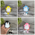 Squishy Toy - Penguin + Pom Pom